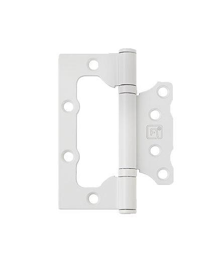 Накладные петли бабочки Петля накладная FANTOM Hinge 100-2BB FH 100*75*2.5 White 